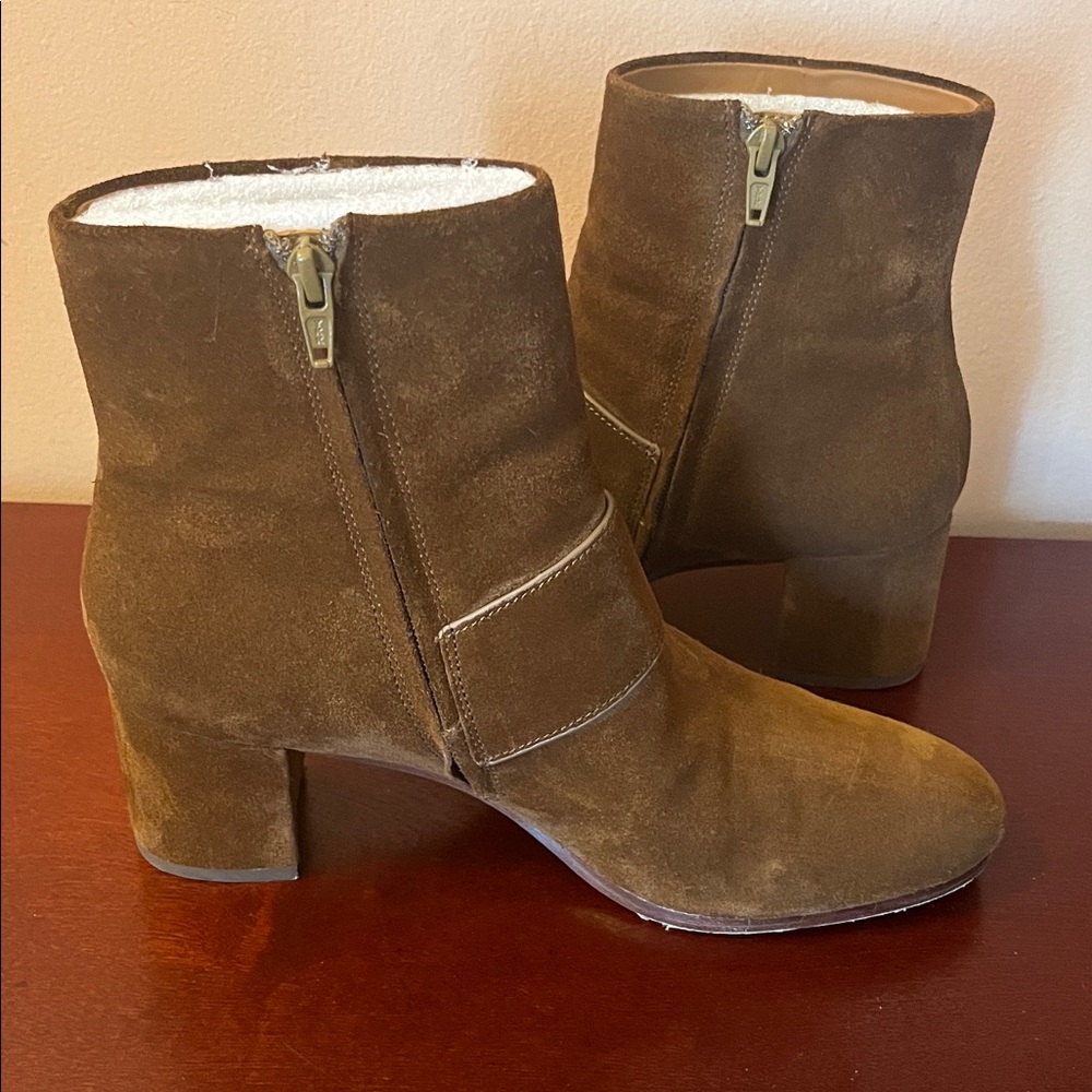 Maddie Suede Buckled Booties by Polo Ralph Lauren - Picture 5 of 11